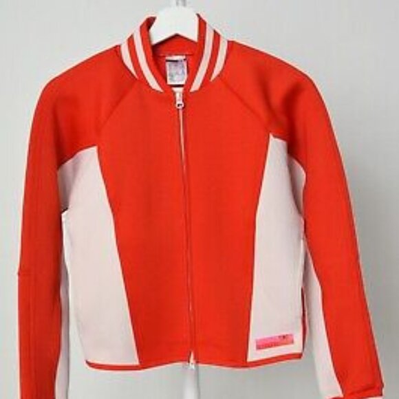 Adidas by Stella McCartney Jackets & Blazers - Adidas Stella McCartney Red Spacer Bomber Jacket SMALL